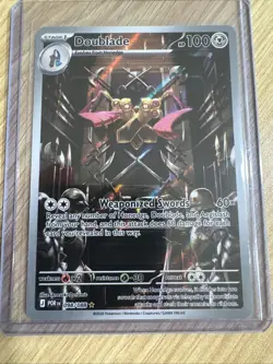 2026 Pokemon - DOUBLADE - IR Illustration Rare - PERFECT ORDER - 098/088 - Image 1