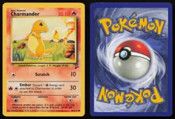 Charmander 69/130 Common Base Set 2 Pokemon NM - Image 3
