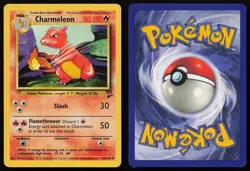 Charmeleon 35/130 Uncommon Base Set 2 Pokemon NM - Image 3