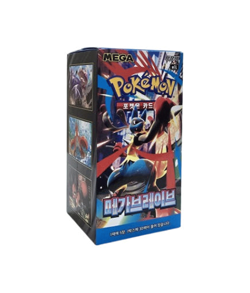 Korean Pokemon TCG MEGA Brave m1L Booster Box | 30 Packs | Mega Evolution EX | - Image 1