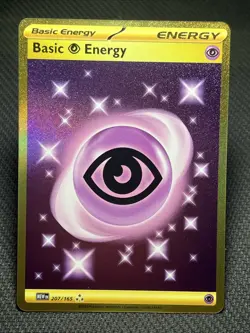 Pokemon SV: Scarlet & Violet 151 | Basic Psychic Energy | 207/165 | NM Holo - Image 1