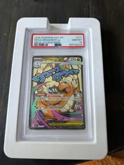 Pokemon TCG Mega Dragonite ex Ascended Heroes Mega Attack Rare Holo PSA 10 2026 - Image 1