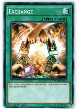 Exchange - YGLD-ENB28 - Common - 1st Edition - Heavily Played - Yugi's Legendary - Image 1