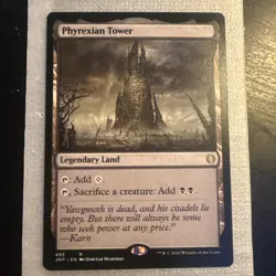 Magic the Gathering - Phyrexian Tower - Jumpstart - Regular - Rare - Magic Card - Image 1