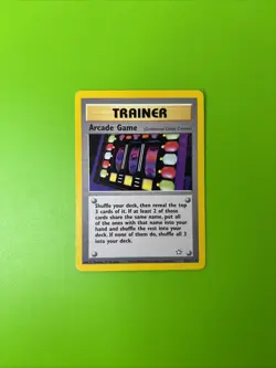 Arcade Game 83/111 Neo Genesis Trainer Pokemon Card LP+ - Image 1