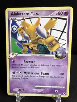 Alakazam E4 38/111 Non-Holo Rising Rivals Pokemon TCG Card 2009 - Image 1