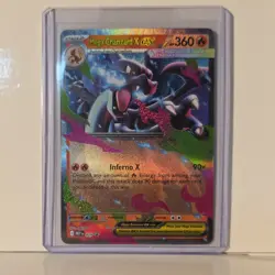 Pokemon Mega Charizard X EX Holo 360 HP card 29 - Image 1