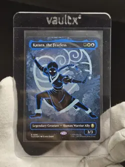 Magic The Gathering Avatar/Katara The Fearless Neon Ink Foil - Image 2