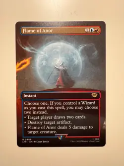 Magic MTG • Flame of Anor (Borderless) • LOTR 406 • R • ENG • MINT - Image 1