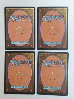 Basal Thrull x4 PLAYSET, MTG Fallen Empires (1994) Common Black Creature NM - Image 2