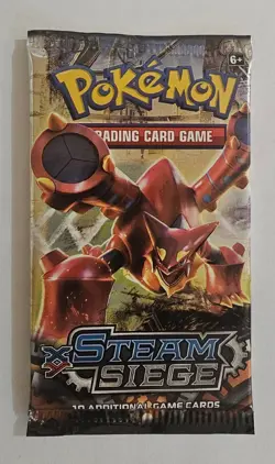 ✨ Pokemon XY Steam Siege Booster Pack – Factory Sealed ✨ - Image 2