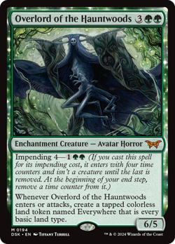 Overlord of the Hauntwoods (REGULAR) x1 - MTG DSK #194 - Image 1