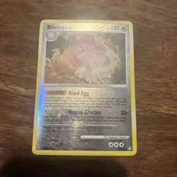 Pokemon TCG Blissey Mysterious Treasure 5/123 Reverse Holo Rare MP. - Image 4