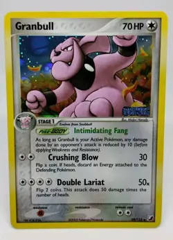 Granbull 39/115 Unseen Forces Reverse Holo Near Mint Pokemon Free Shipping - Image 2