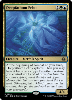 Deepfathom Echo (REGULAR) x1 - MTG The Lost Caverns of Ixalan LCI #228 - Image 1