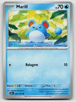 Marill 33/142 Stellar Crown 2024 Regular Portuguese - Image 1