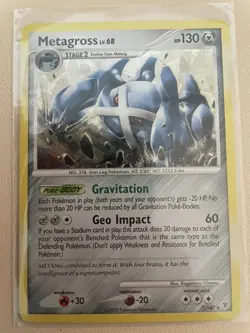 Pokemon Supreme Victors Metagross 7/147 Holo Rare Cracked Ice Promo LP - Image 1