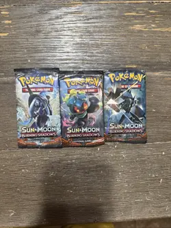 Sun & Moon Burning Shadows Packs Pokemon TCG - Image 1