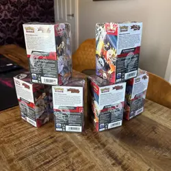 Pokemon TCG Scarlet & Violet Destined Rivals Half Booster Box, 18 Packs, Sealed - Image 4