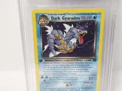 POKEMON ROCKET 1ST EDITION DARK GYARADOS HOLO #8 BGS 9 VERY NICE!!!!!! - Image 3