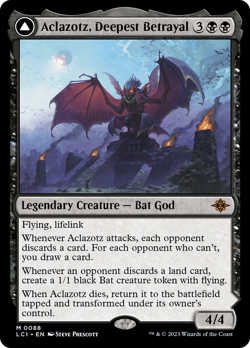 Aclazotz, Deepest Betrayal // Temple of the Dead (REGULAR) x1 - MTG LCI #88 - Image 1