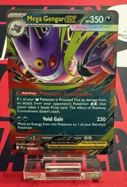Mega Gengar ex | 056/094 | Double Rare | Phantasmal Flames | NM - Image 1