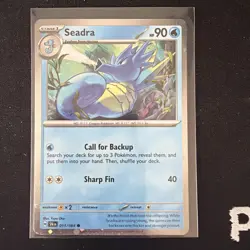 Kingdra EX 131 Black Star Promo Pokemon TCG Shrouded Fable + Horsea & Seadra - Image 5