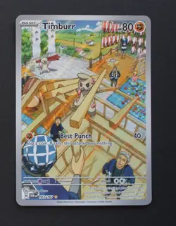 Timburr 183/167 - Twilight Masquerade Pokemon TCG - NM - Image 1