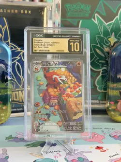 Crocalor 079/073 Certified Pristine 10 Art Rare Pokemon Triplet Beat Holo JP - Image 1