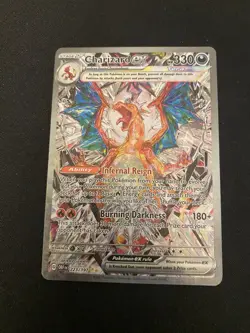 Pokemon Charizard EX Special Illustration Rare (SIR) Obsidian Flames 223/197 NM - Image 1