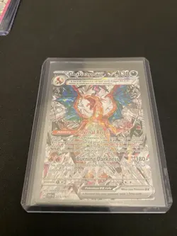 Pokemon Charizard EX Special Illustration Rare (SIR) Obsidian Flames 223/197 NM - Image 5