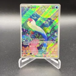 Pokemon Wiglett Scarlet &Violet Base Set 206/198 Special Illustration - Image 1