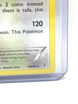 Snorlax 58/83 Rare Generations Pokemon LP - Image 3