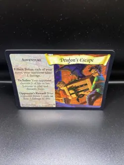 Harry Potter TCG "Dragon's Escape" 4/116 Holo Foil Trading Card - Image 1