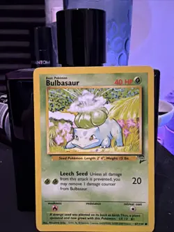 Pokemon TCG Bulbasaur Base Set 2, Card 67/130 - Image 1