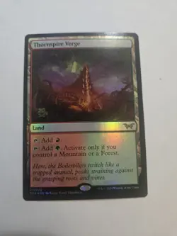 MTG - Thornspire Verge - Duskmourn: House of Horror - Foil - NM - Image 1