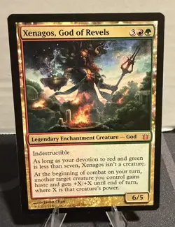 MTG Xenagos, God of Revels, Born of the Gods, NM, English - Image 1