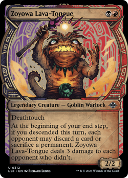 Zoyowa Lava-Tongue (REGULAR) x1 - MTG The Lost Caverns of Ixalan LCI #312 - Image 1