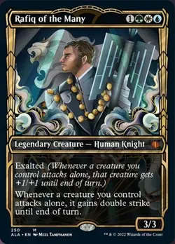 Rafiq of the Many - Showcase The List NM MTG - Image 1