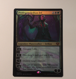 Magic: The Gathering Professor Dellian Fel Foil Planeswalker SOS Mythic M0214 - Image 1
