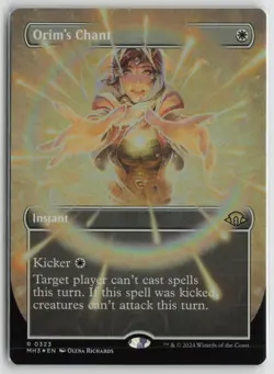Orim's Chant (Borderless) LP Foil Modern Horizons 3 Magic: The Gathering - Image 1