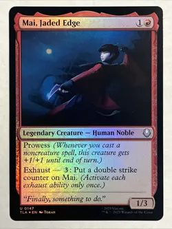 Mai, Jaded Edge Avatar: The Last Airbender Foil - Image 1