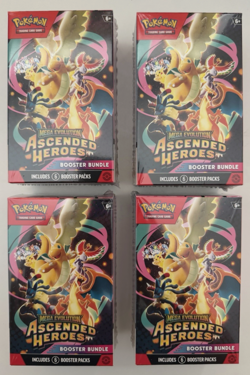 POKEMON TCG ASCENDED HEROES BOOSTER BUNDLE X 4 | BRAND NEW | SEALED | IN HAND - Image 1