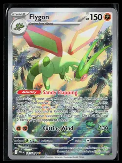 Flygon 101/094 Illustration Rare Phantasmal Flames Pokemon NM - Image 1