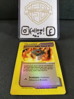 POKEMON AQUAPOLIS CUBO FUOCO 01 REVERSE 122/147 LP - Image 1