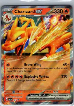 Charizard ex 006/165 SV: Scarlet & Violet 151 - Pokemon Card - NM - Image 1