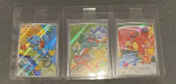 Pokemon TCG 30th Anniversary Generation 1 Set Charmander Squirtle Bulbasaur - Image 1