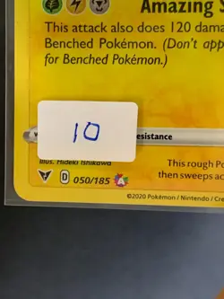Raikou 050/185 Amazing Rare Holo Vivid Voltage Pokemon [10] - Image 4