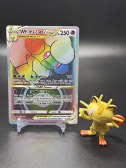 Whimsicott VSTAR (Secret) 175/172 Pokemon Swsh09: Brilliant Stars Holo - NM - Image 1