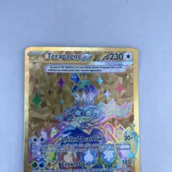 Terapagos ex 173/142 Sv07: Stellar Crown Gold Hyper Rare Holo Pokemon TCG NM - Image 4
